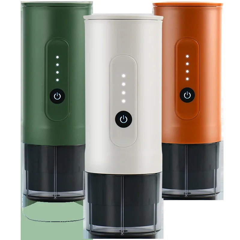 portable outdoor Italian handheld coffee machine - rechargeable