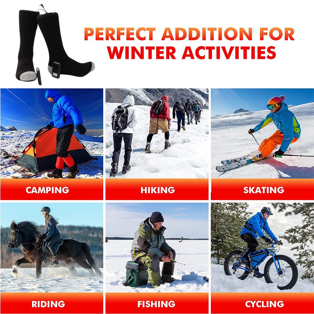 Heated Socks for outdoor use