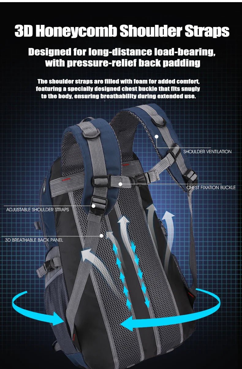 40L Hiking Backpack for Men & Women