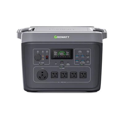 Growatt INFINITY 2000 PRO Portable Power Station | 2048Wh 51.2V | 2400W Output 40Ah | LFP