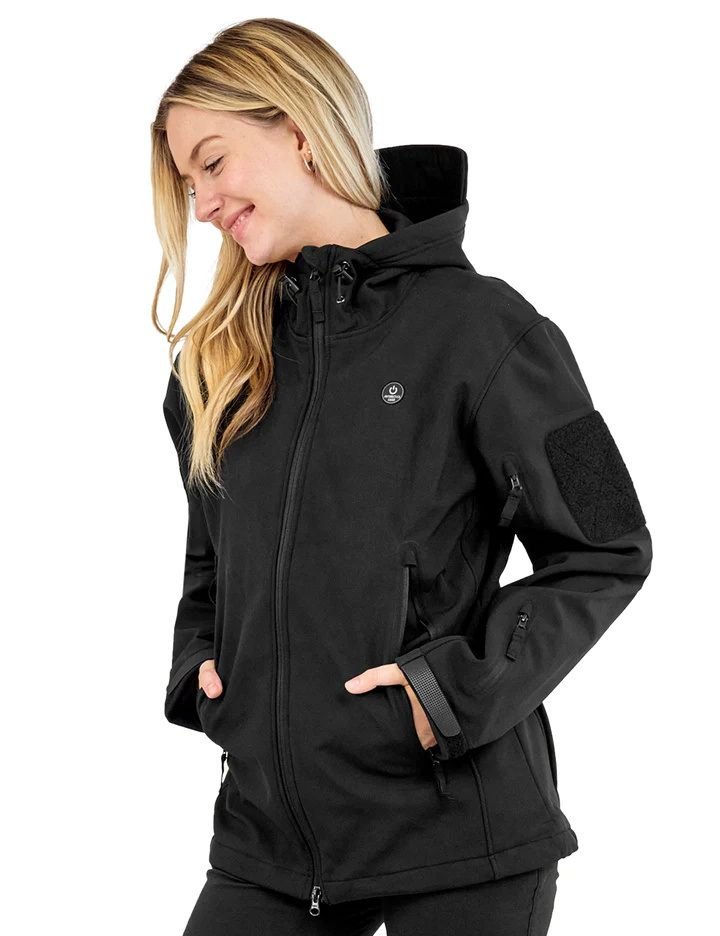 Soft Shell Heating Hood Jacket