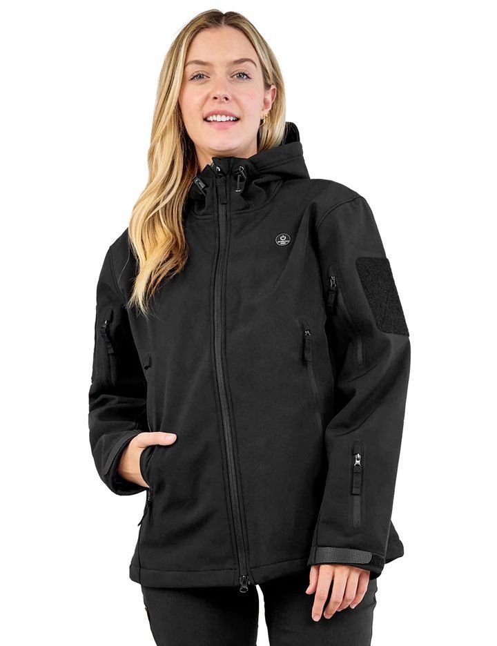 Soft Shell Heating Hood Jacket